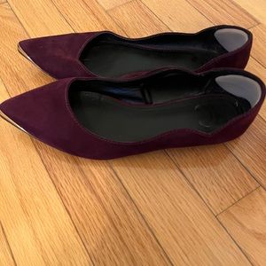 Charming Charlie Faux Suede Flats